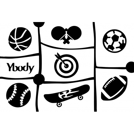 gsb59-53011 a5 theme stencil sports